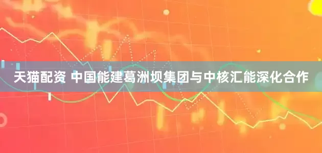 天猫配资 中国能建葛洲坝集团与中核汇能深化合作